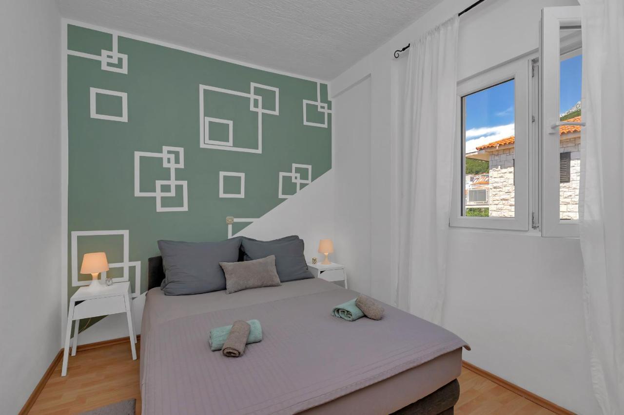 Apartmani Luna Baška Voda Exteriér fotografie