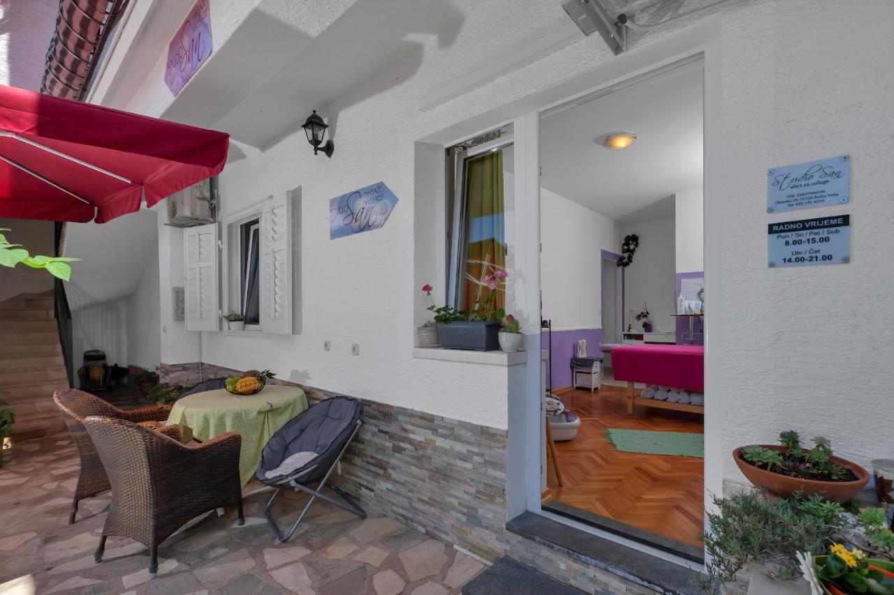 Apartmani Luna Baška Voda Exteriér fotografie