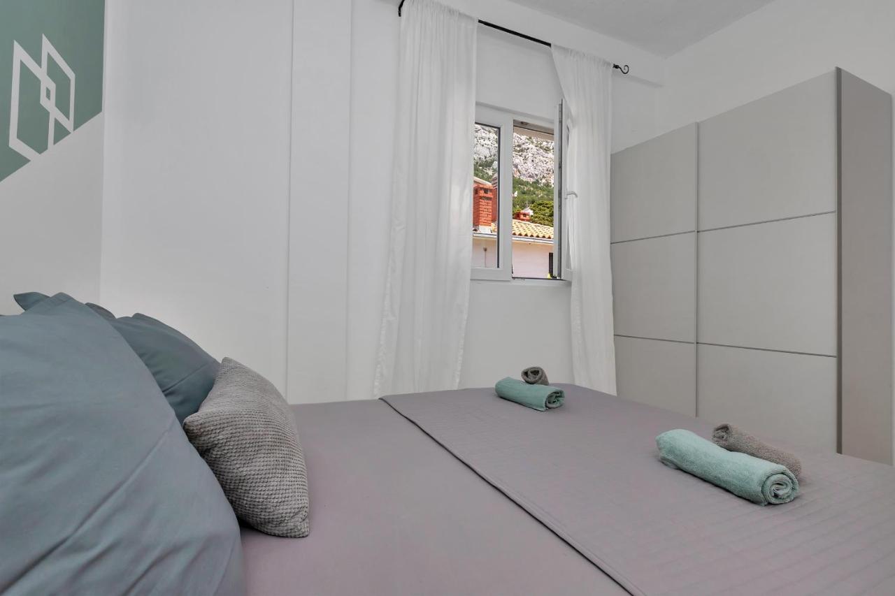 Apartmani Luna Baška Voda Exteriér fotografie
