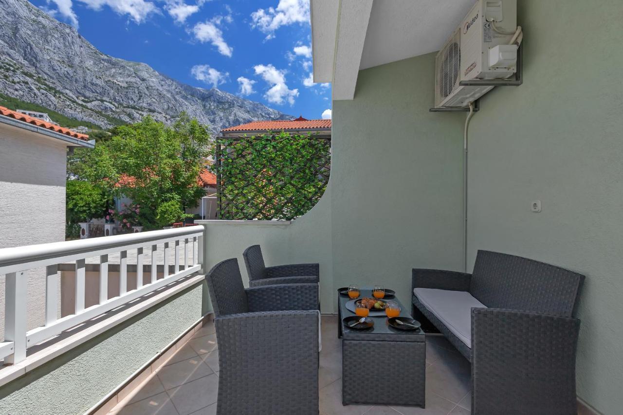 Apartmani Luna Baška Voda Exteriér fotografie