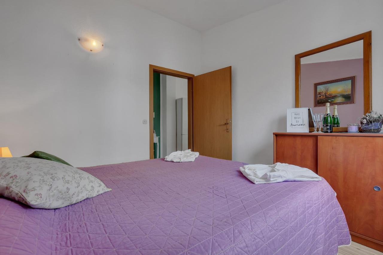 Apartmani Luna Baška Voda Exteriér fotografie