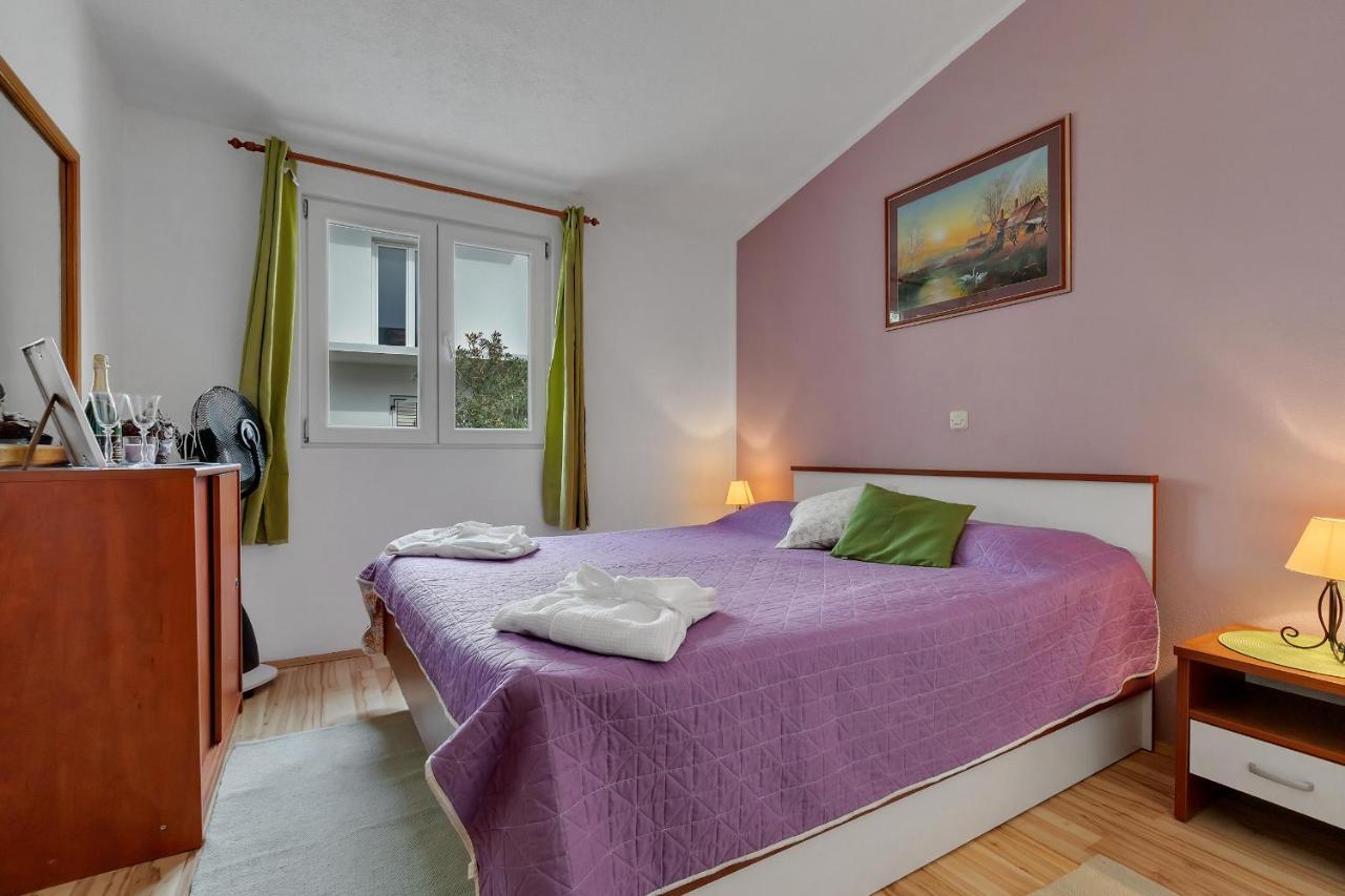 Apartmani Luna Baška Voda Exteriér fotografie
