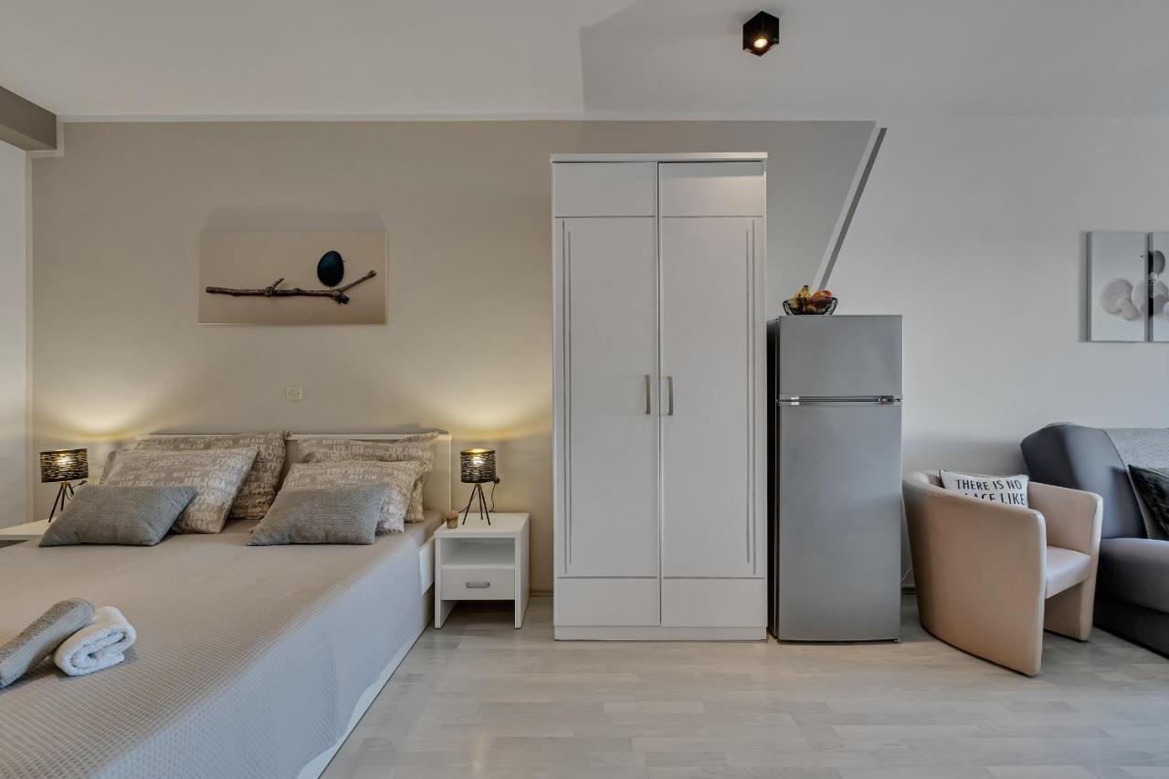 Apartmani Luna Baška Voda Exteriér fotografie