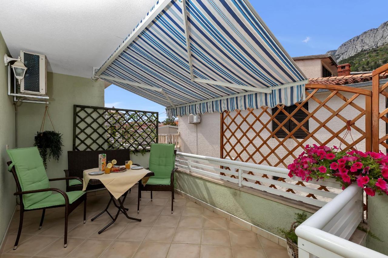 Apartmani Luna Baška Voda Exteriér fotografie