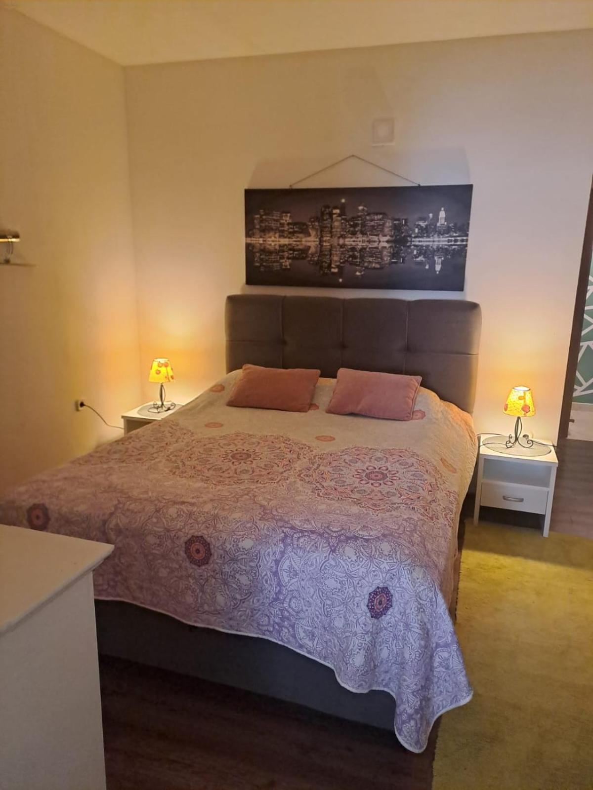 Apartmani Luna Baška Voda Exteriér fotografie